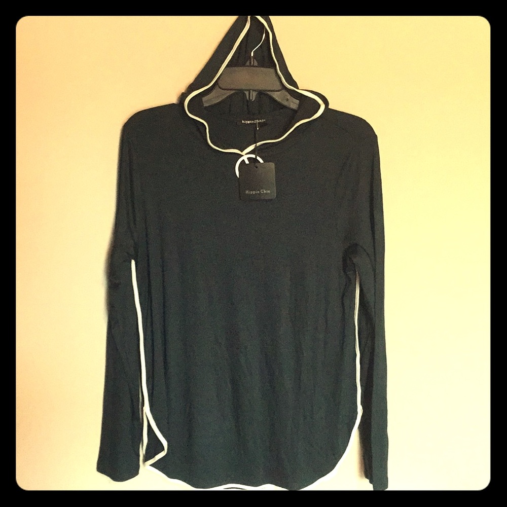 NWT Hippie Chic Lightweight Hoodie.
